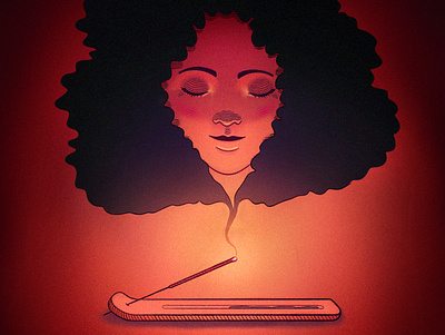 Incense illustration