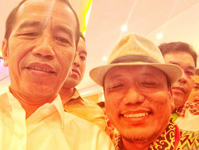 Beautiful moment with Mr Presiden jokowi rachmad rofik