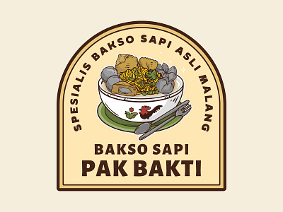 baksobakti design illustration jokowi logo rachmad rofik