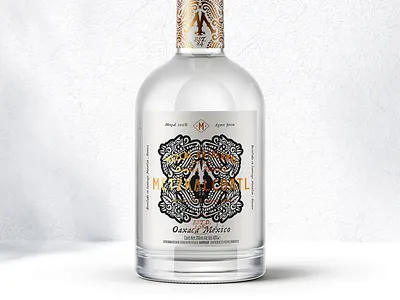 Metzkalcoatl Mezcal Brand branding brands design label logo packaging packaging design