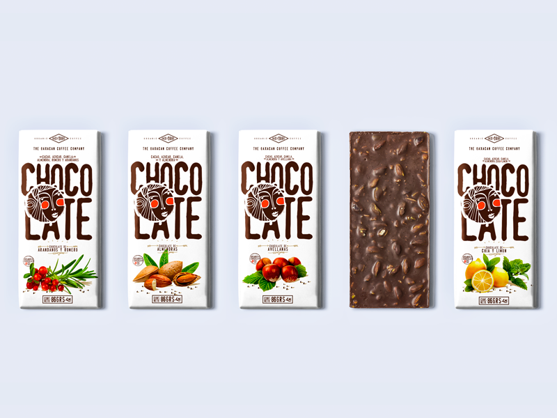 Chocolate® Packaging chocolate oaxaca art illustration logo brand branding design packaging coffee