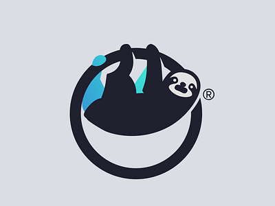 The Blue Sloth branding brands icons logo logotype