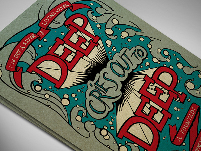Deep Cries Out hand drawn type illustration lettering typography