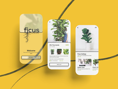 ficus : Daily Ui Challenge app branding graphic design mobile app product design ui ui design challenge user interface ux