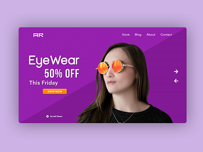 Ar Spectacles Banner Design