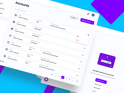 Bank Accounts | Payments Processing Platform