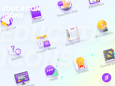 Education Icons - Freebies