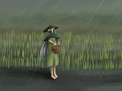 Grain Rain illustration