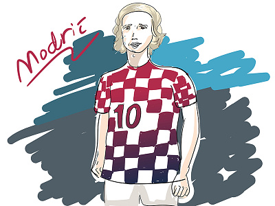 sketch for Modric