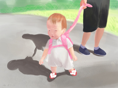 Toddler illustration