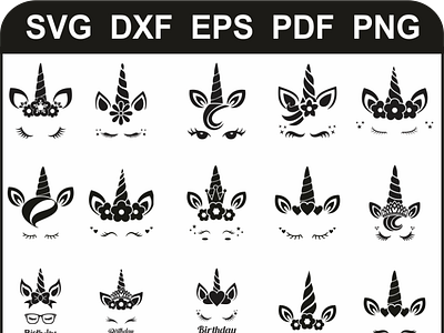 Free Free Unicorn Svg Black And White 1 SVG PNG EPS DXF File