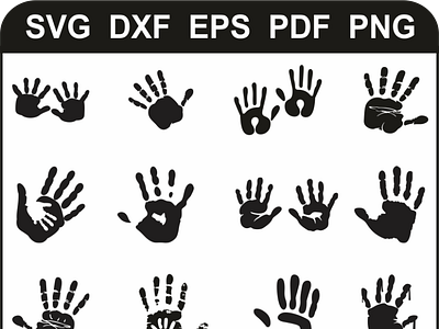 Free Free 253 Baby Handprint Svg SVG PNG EPS DXF File