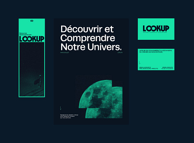 Astronomy Concept - layouts branding logo typography