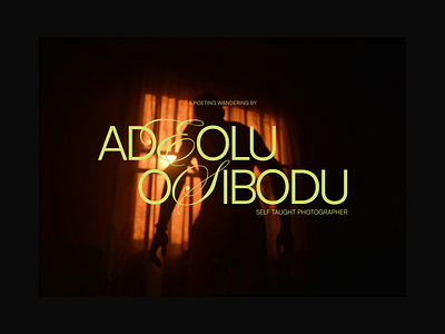 ADEOLU OSIBODU - Exhibition