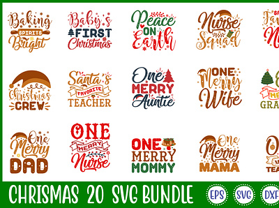 Chrismas 3 20 Scg Bundle free svg quotes graphic design motion graphics