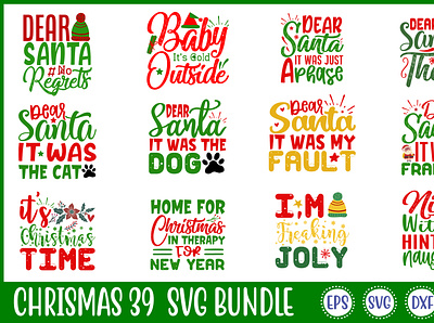 Chrismas 39 Svg Bundle free svg quotes graphic design motion graphics