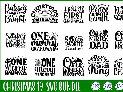 Christmas 19 Svg Bundle