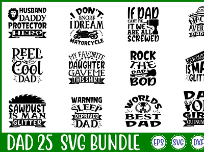 Dad 25 Svg Bundle free svg quotes graphic design motion graphics