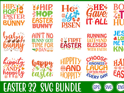 Easter 32 Svg Bundle