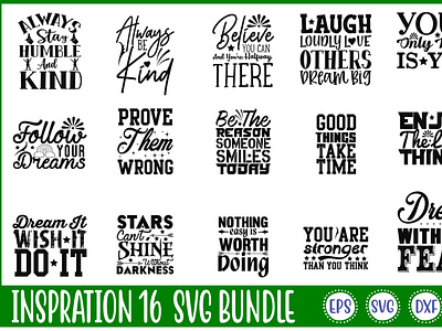 Inspration 16 Svg Bundle