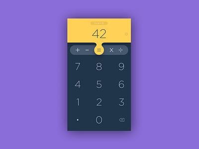 Calculator App UI