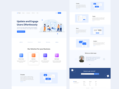 Flowtip- Landing page