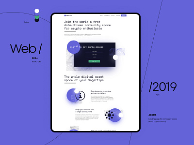 Moonhub landing 2d art behance blockchain community app crypto digital digital art graphic design icon design icon set landing landing page design landingpage screen ui uidesign webdesign website