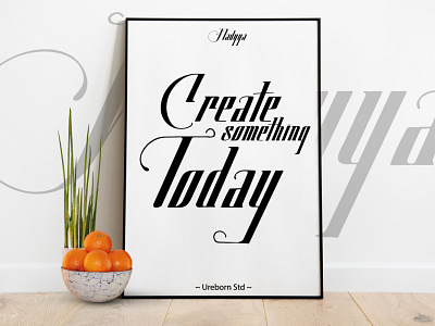 Painting - Nadyya Display Font batik branding design font font awesome font design font family fonts logo typography