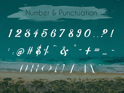 Number - Kekfish Display Font