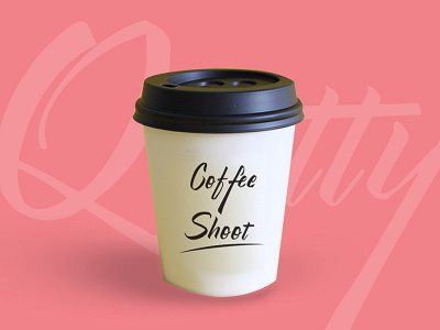 Cup a Coffee - Qistty Display Font branding design flamingo font font awesome font design font family fonts illustration logo peach pink pink logo rose sakura typography