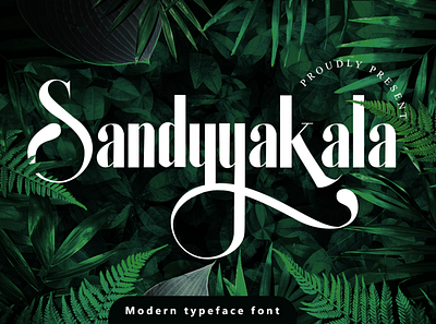 Sandyyakala - Modern Sans Font branding cool design font font awesome font design font family fonts global illustration logo nature realm typography