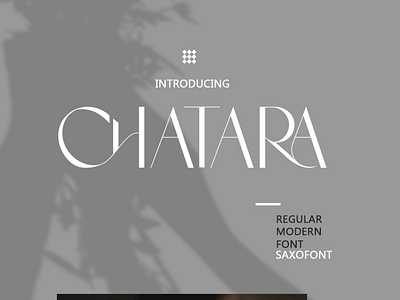 Chatara - Regular Sans Serif Font