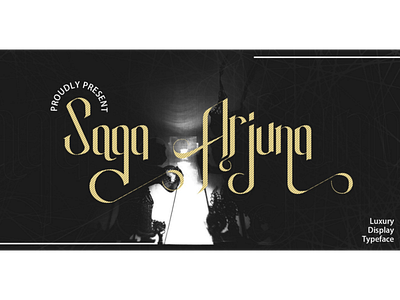 Saga Arjuna - Display Font