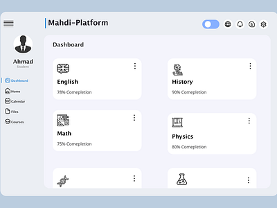 AL-Mahdi Platform minimal modern design ui ui design web