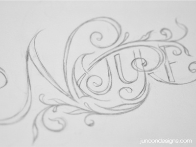 Nature free hand hand drawn nature sketch typography