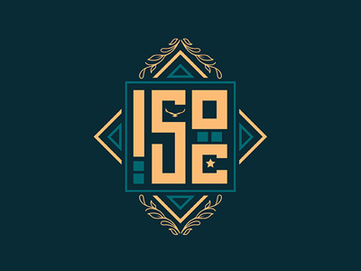 ISOC logo II arabic inspired crest filigree graphi design graphic art islam islamic pattern logo logo design