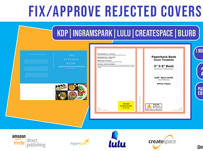 Fix Rejected Cover service amazon bookcover design ebook cover fix graphicdesign illustration kdp cover kindlebookcover rejected typography
