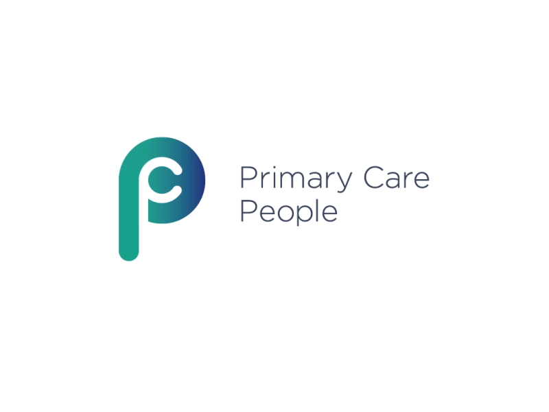 Primary Care People logo branding healthcare identity logo