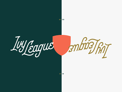 Ivy League Tattoo branding colorado design identity ivy league logo mark tattoo typography vector