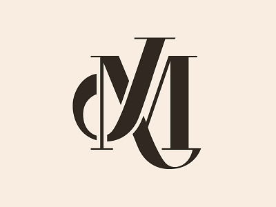 JM wedding monogram design lettering monogram type typography wedding wedding monogram
