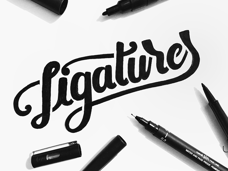 Ligatures by Joanna Behar on Dribbble