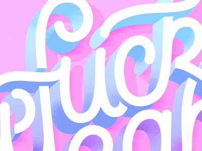 F design fuck good type hand lettering illustration illustrator ipad pro letter lettering type typography vector