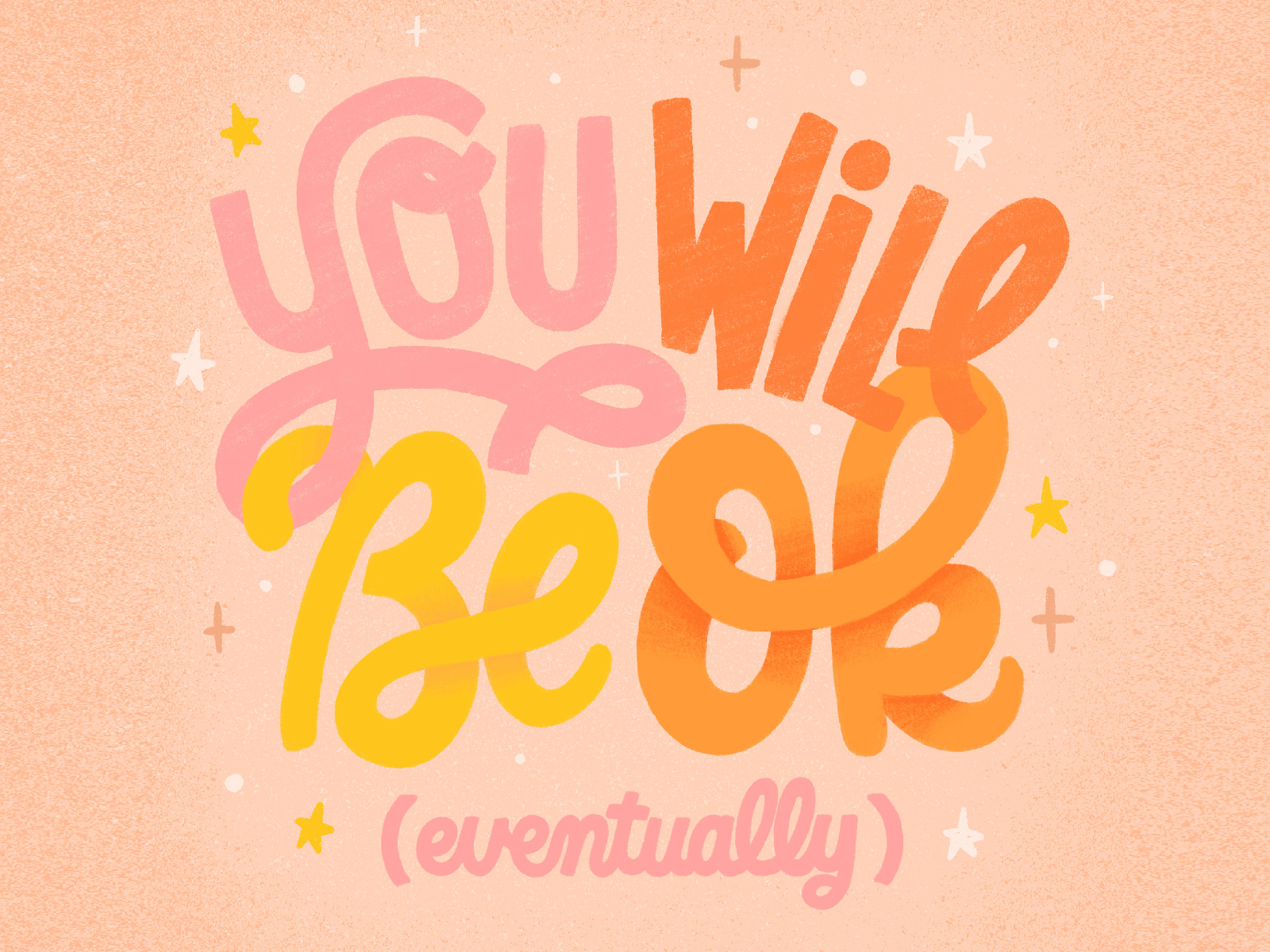 you will be ok by Joanna Behar on Dribbble