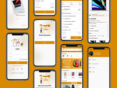 Electronics store mobile app