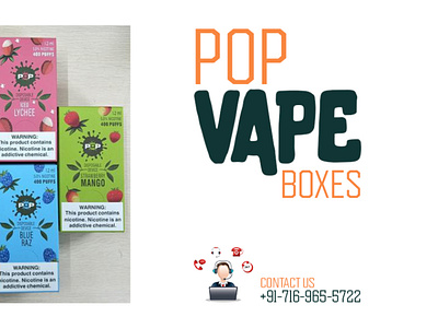 Pop Vape Boxes pop vape boxes