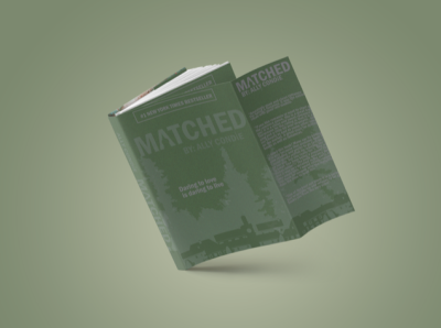 Matched by Ally Condie Mockup Book Design