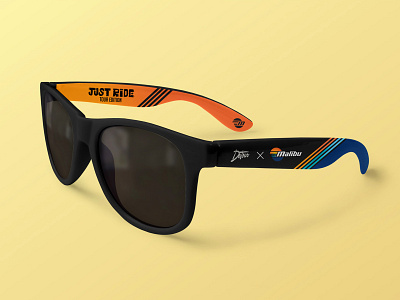 Malibu x Detour Sunglasses, Just Ride Edition by Ronnie Hanline on