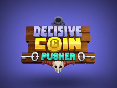 game title design app app designer coin coin pusher decisive design game icon graphic design icon logo puzzle ui design