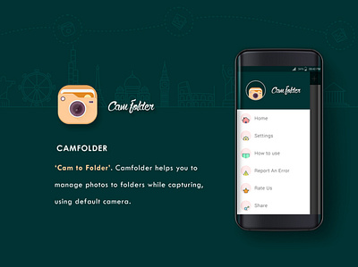 CAMFOLDER app app designer branding camera camscanner design game icon graphic design illustration pdf scanner ui design ux
