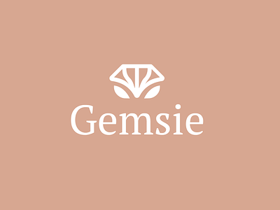 Gemsie - Jewelry Brand branding design graphic design jewel jewelery jewelry jewels joia joias logo logo designer logo mark logos minimal thedailydesignchallenge